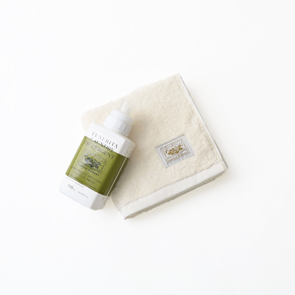 超甘撚りフェイスタオル&LAUNDRY DETERGENTセット