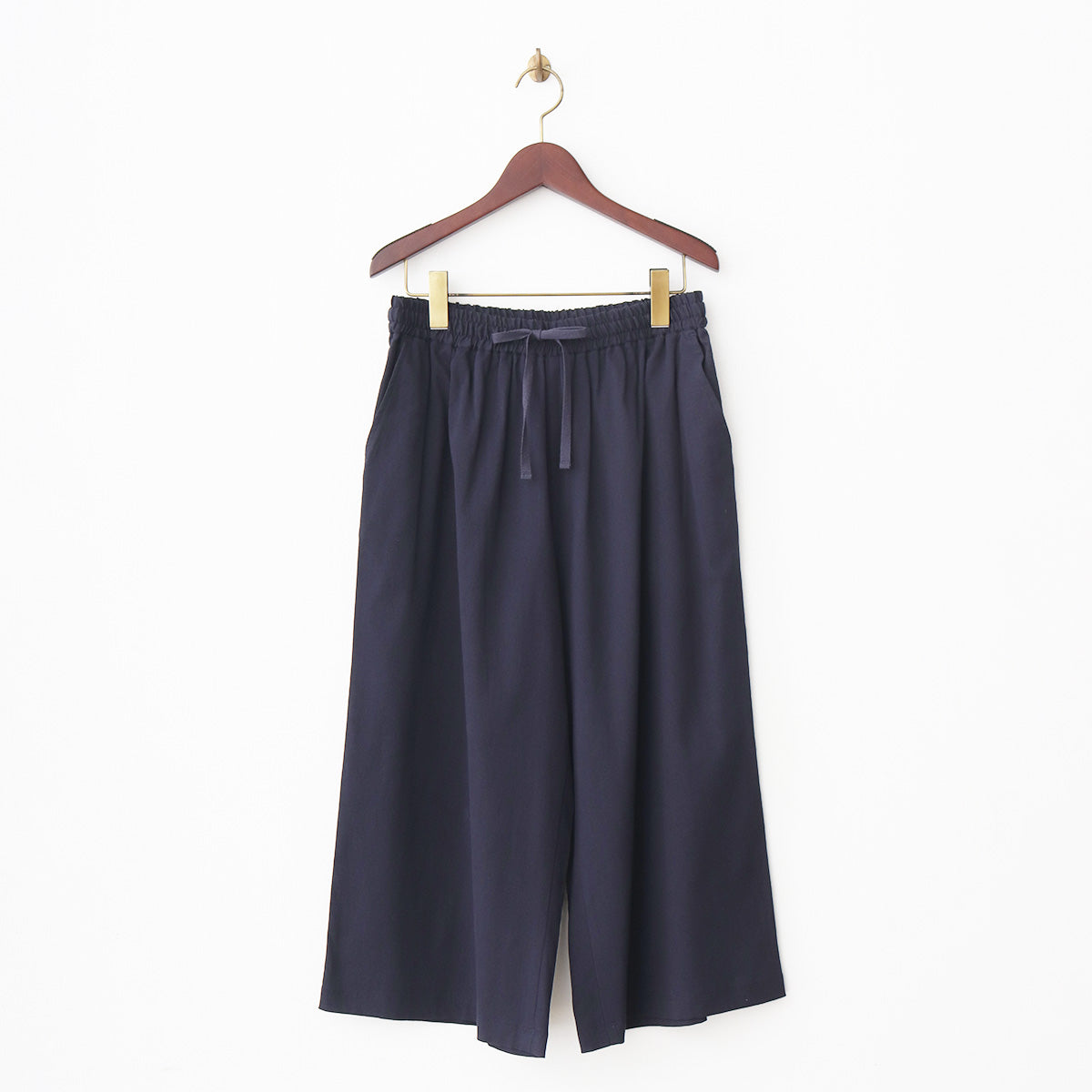 コットンクレープパジャマ半袖クロップドパンツ
