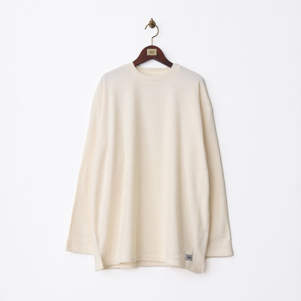 パイルジャージメンズ長袖プルオーバー