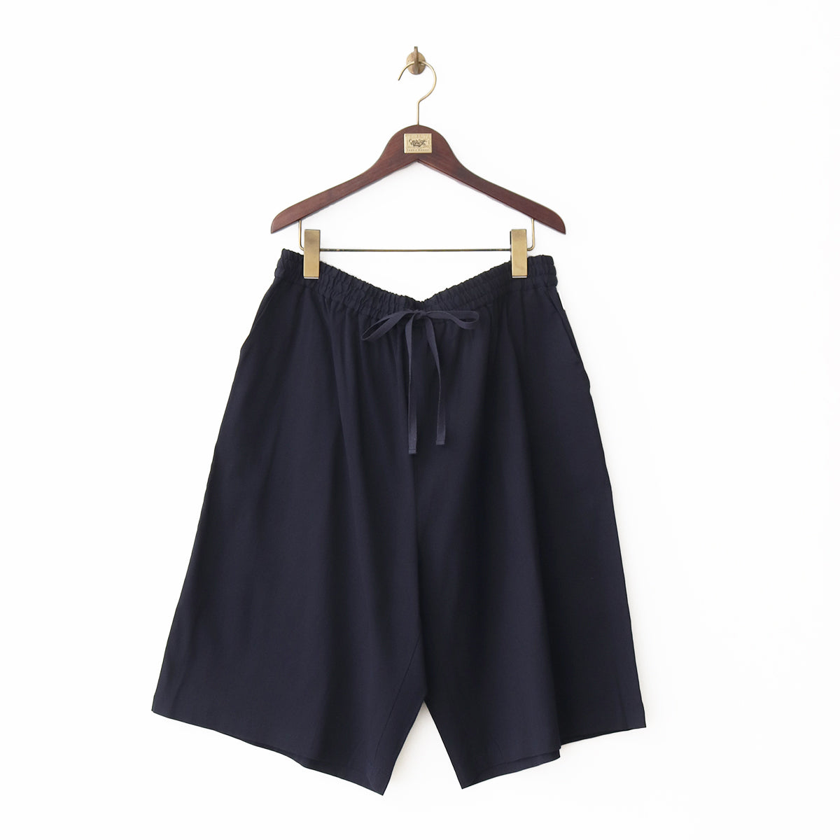 コットンクレープハーフパンツ
